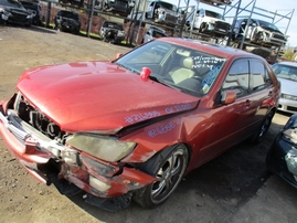 2001 LEXUS IS300 ORANGE 3.0L AT Z16555